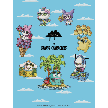 MULGA×SANRIO CHARACTERS コレクション by 福助